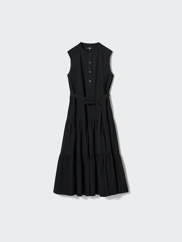 uniqlo slub cotton sleeveless dress Women's Slub Cotton Sleeveless Dress