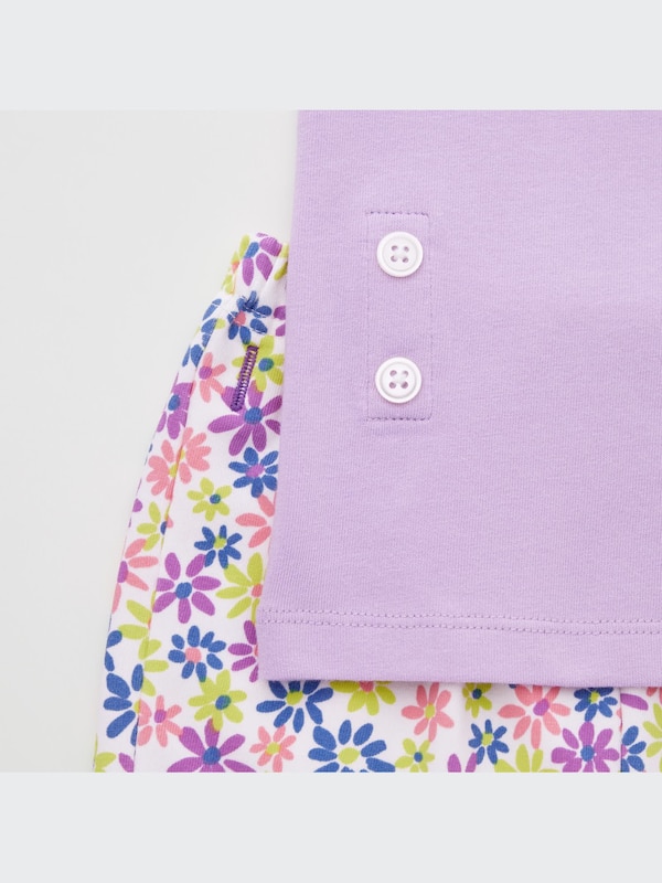 Bộ Pyjama Dry Ngắn Tay