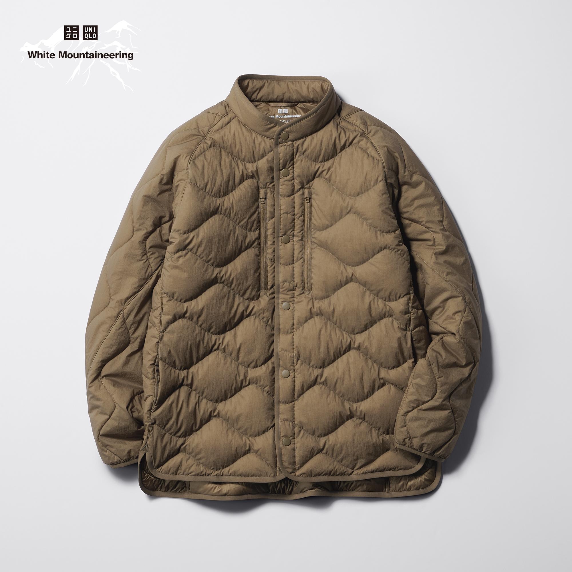 MEN S RECYCLED HYBRID DOWN JACKET UNIQLO MY