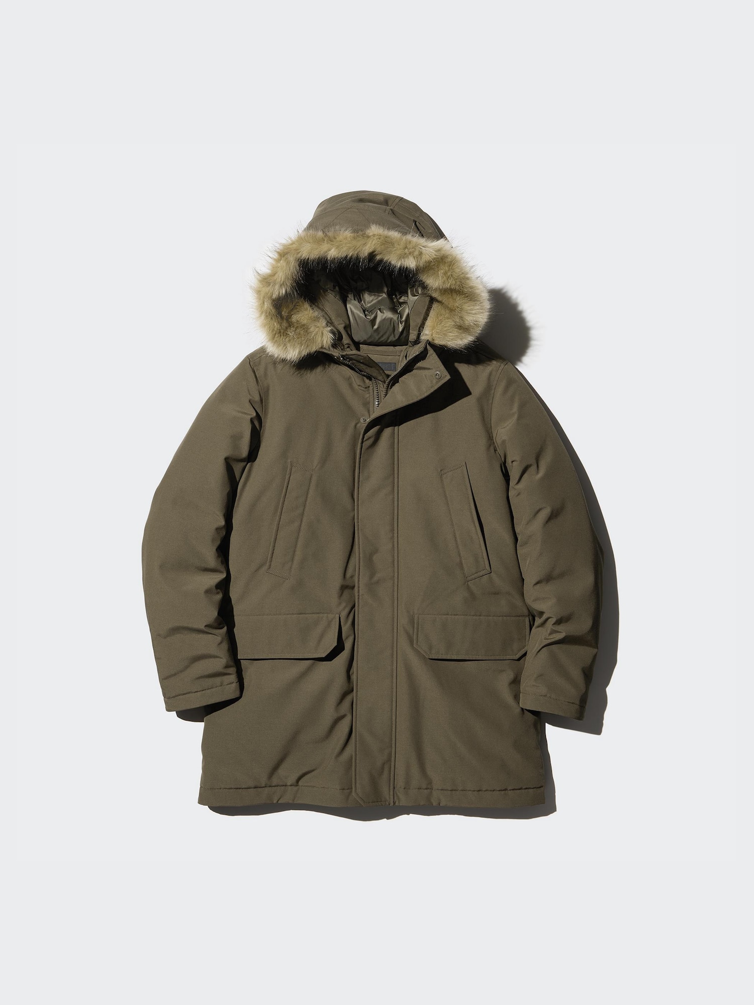 Men's Ultra Warm Hybrid Down Coat | UNIQLO SG