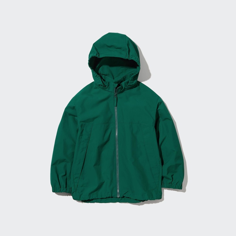 UNIQLO KIDS ポケッタブルナイロンパーカ　160 ブラック