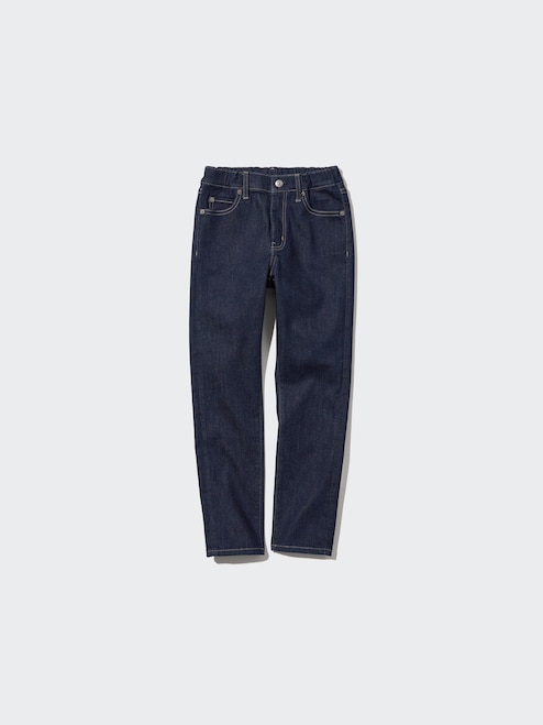 KIDS ULTRA STRETCH SOFT JEANS ZIP-FLY UNIQLO SG