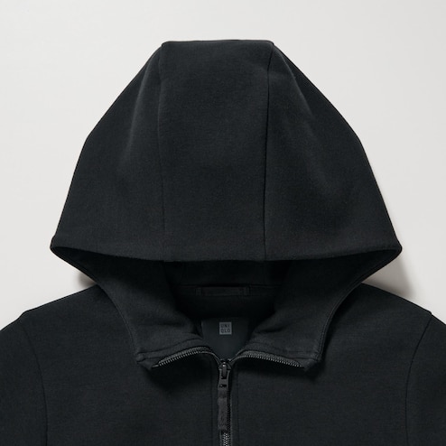 Uniqlo Black Zipper Front Ultra Stretch Dry Full Zip Hoodie Size XS