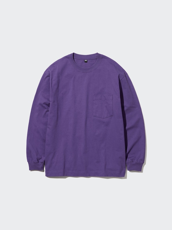 ウォッシュコットンクルーネックTシャツ