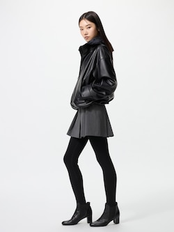 極暖ヒートテックコットンレギンス/10分丈