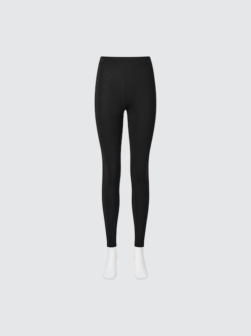WOMEN'S HEATTECH COTTON LEGGINGS (EXTRA WARM) UNIQLO IN