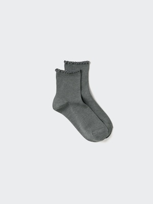HEATTECH Socks | Crew Frill