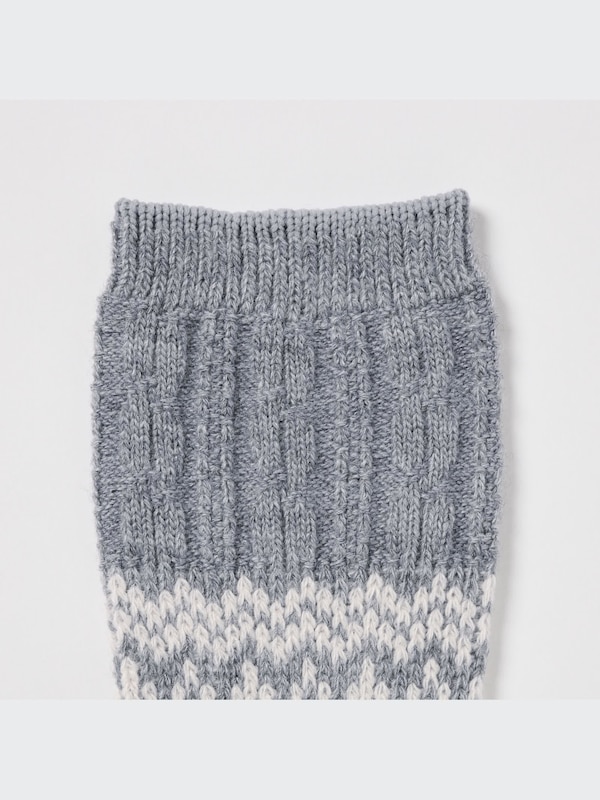 ヒートテックソックス（フェアアイル）