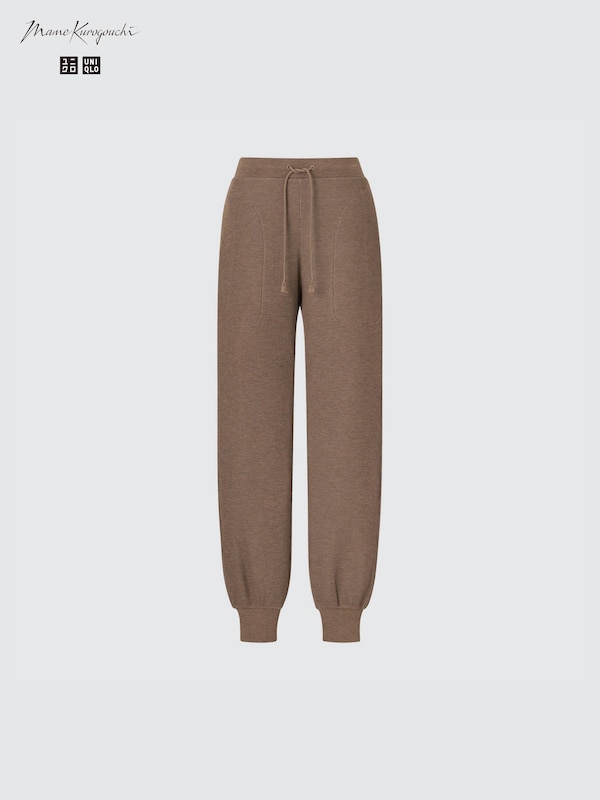 ヒートテックウールブレンドワッフルパンツ（極暖）