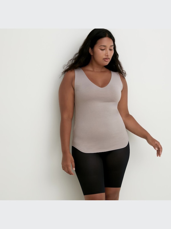 HEATTECH Bra Sleeveless Top (Silk Blend)