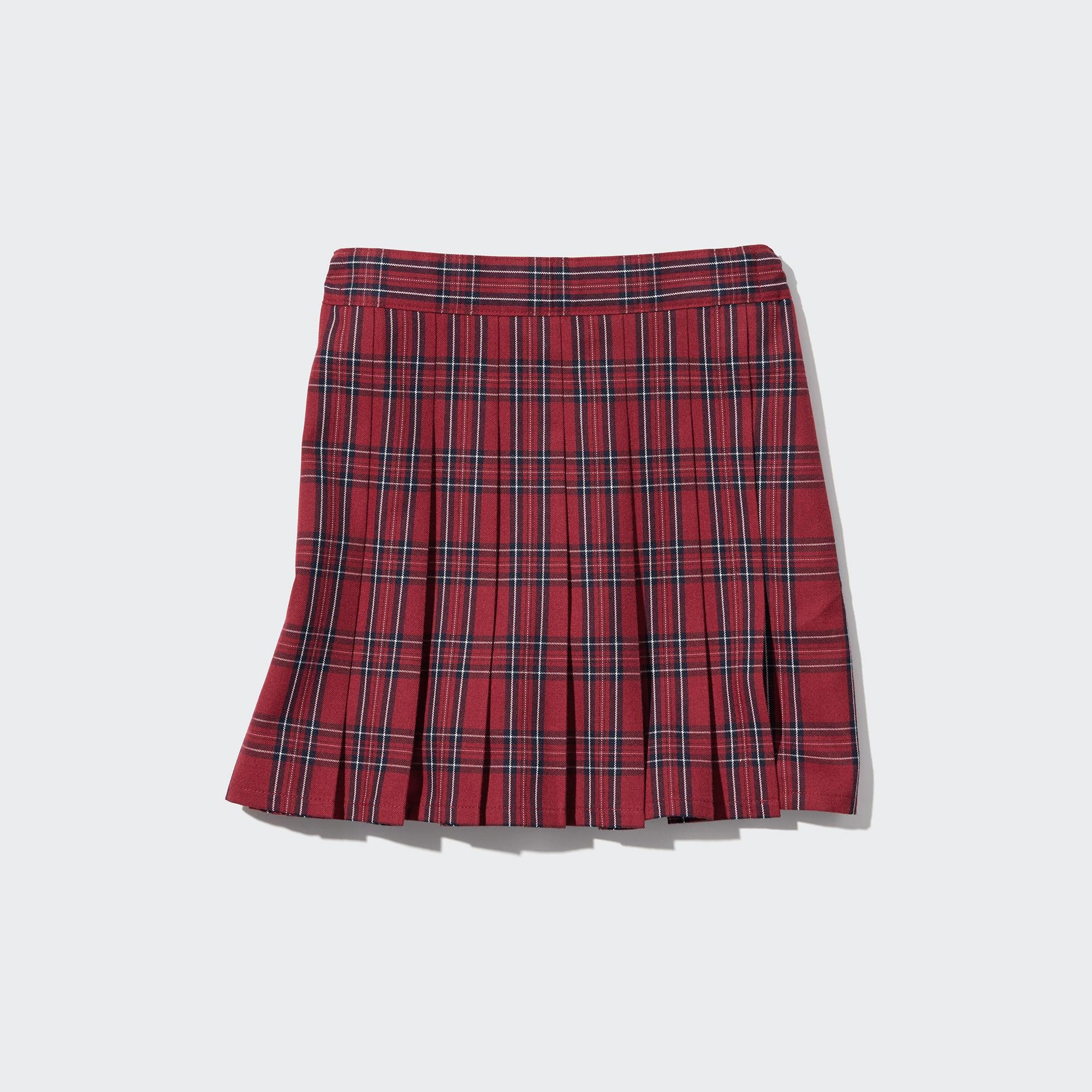 Plaid hotsell skirt uniqlo