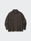 ブラッシュドツイルオーバーシャツ（長袖）