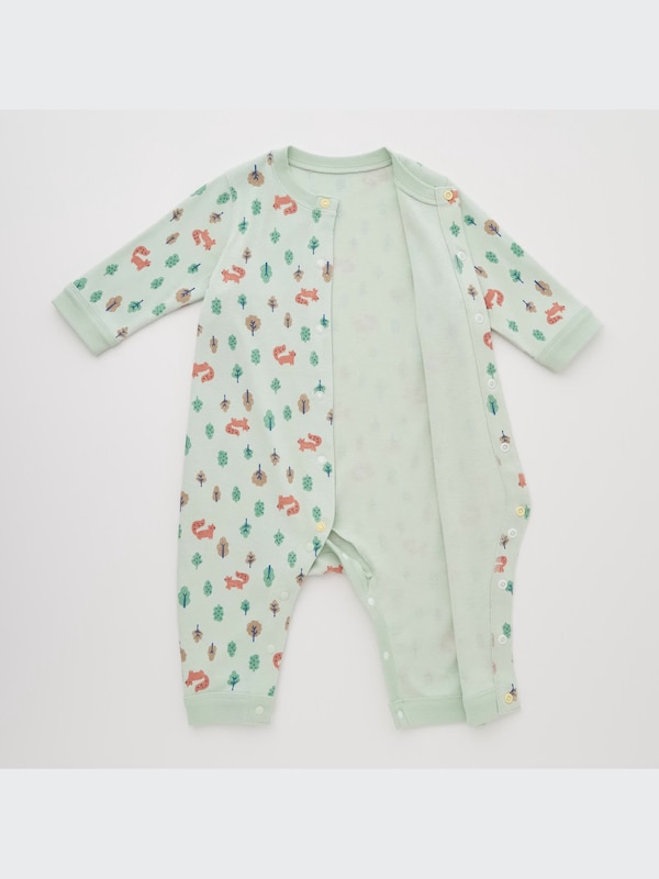 1*1 Ribbed Long Sleeve One Piece Outfit