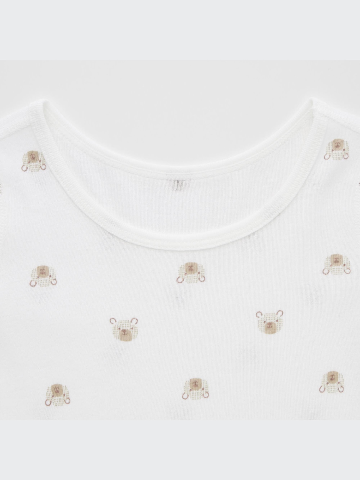 ユニクロ公式 | コットンフライスインナーT（アニマル・長袖・2枚組）