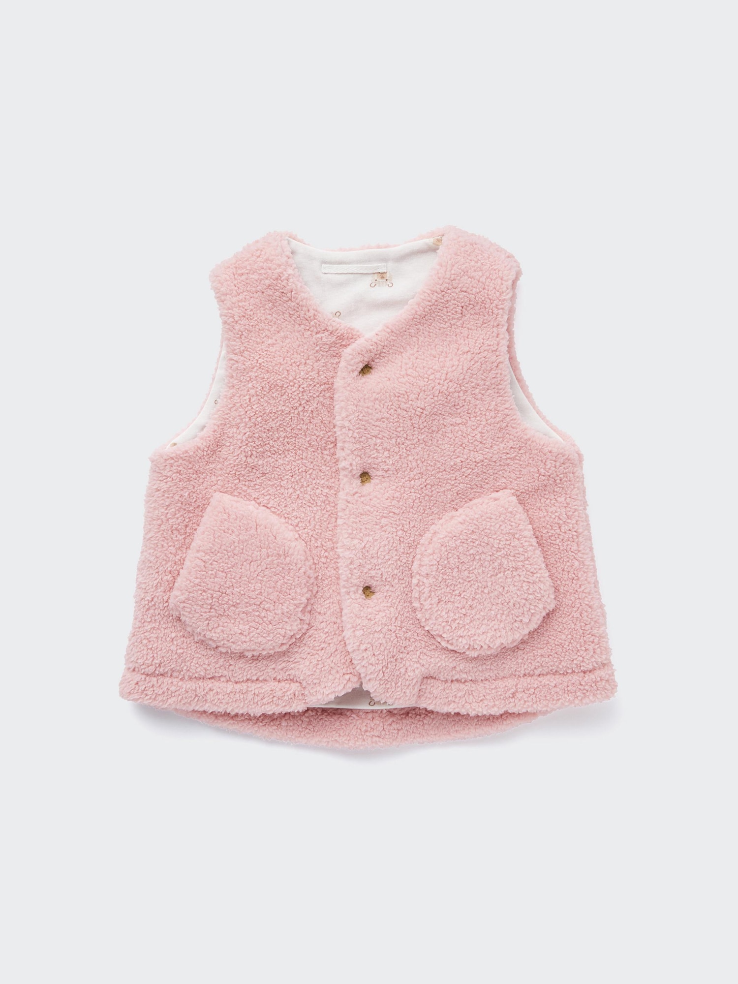 [Kanon][新品未使用]epaシャツ(ピンク)、フリースベスト　セット ユニクロ公式 | ボアフリースベスト