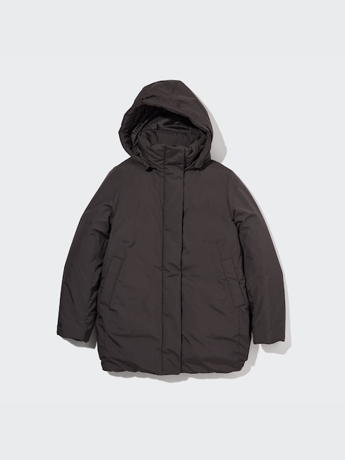 Down Jacket Uniqlo Hybrid Cocoon Coat WOMEN'S HYBRID