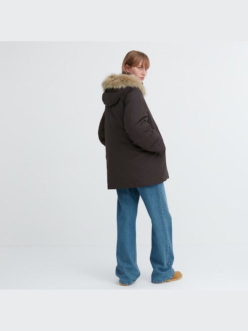 Black Uniqlo Women's Ultra Warm Down Coat WOMEN'S ULTRA LIGHT