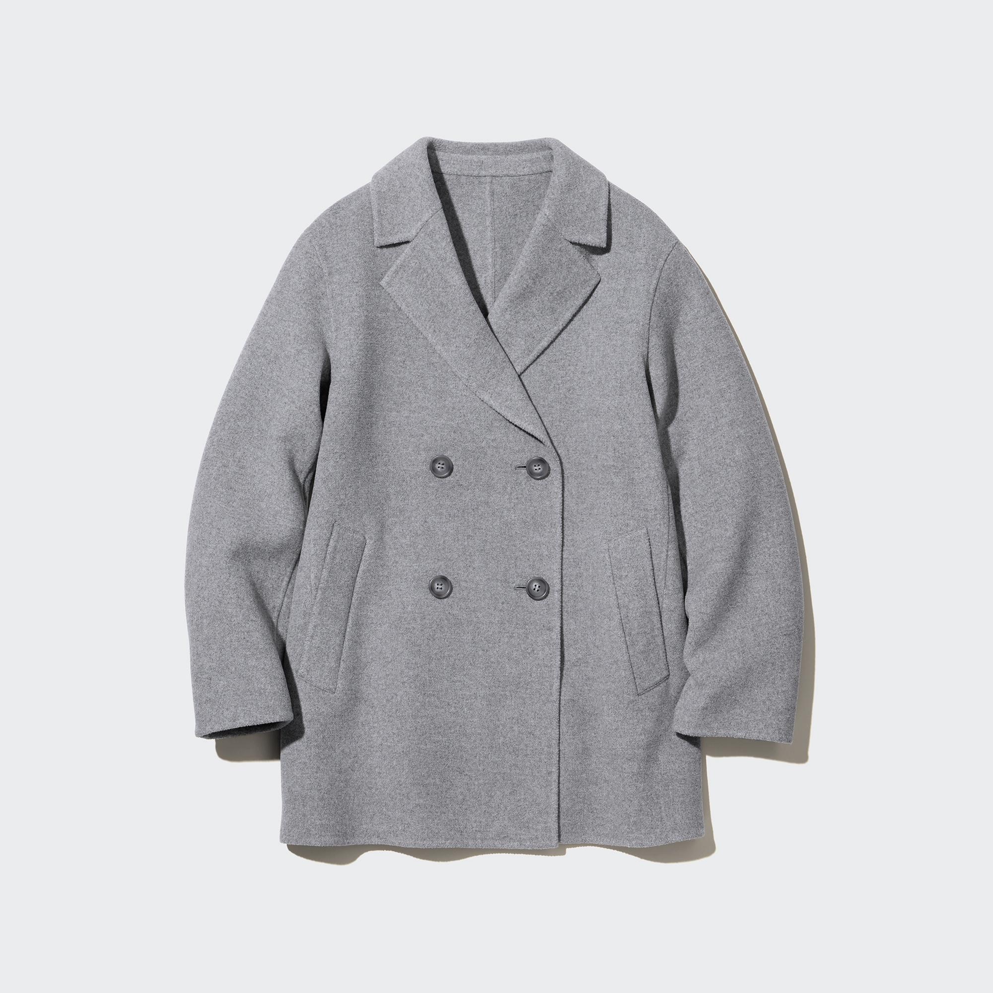 Uniqlo double face outlet hooded coat review