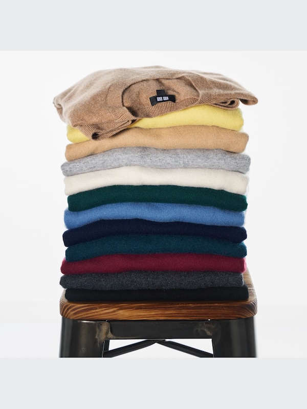 캐시미어크루넥스웨터(긴팔)