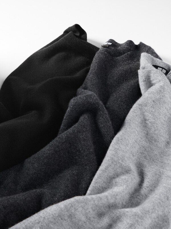캐시미어크루넥스웨터(긴팔)