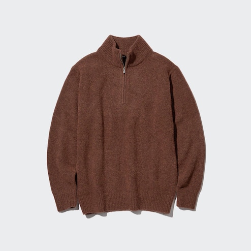 Super Soft Wool Fleece Half Zip