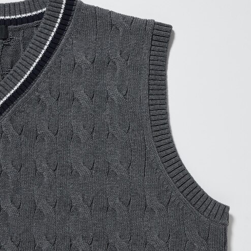 uniqlo v neck vest