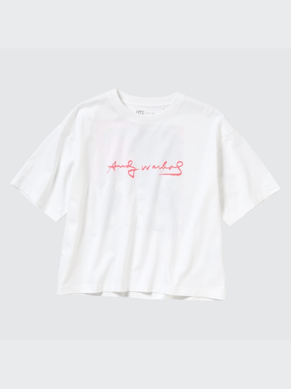 アンディ・ウォーホル フラワーズ コレクション UT グラフィックTシャツ（半袖・オーバーサイズフィット）