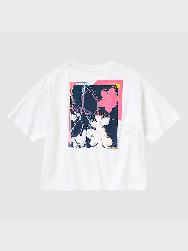 アンディ・ウォーホル フラワーズ コレクション UT グラフィックTシャツ（半袖・オーバーサイズフィット）
