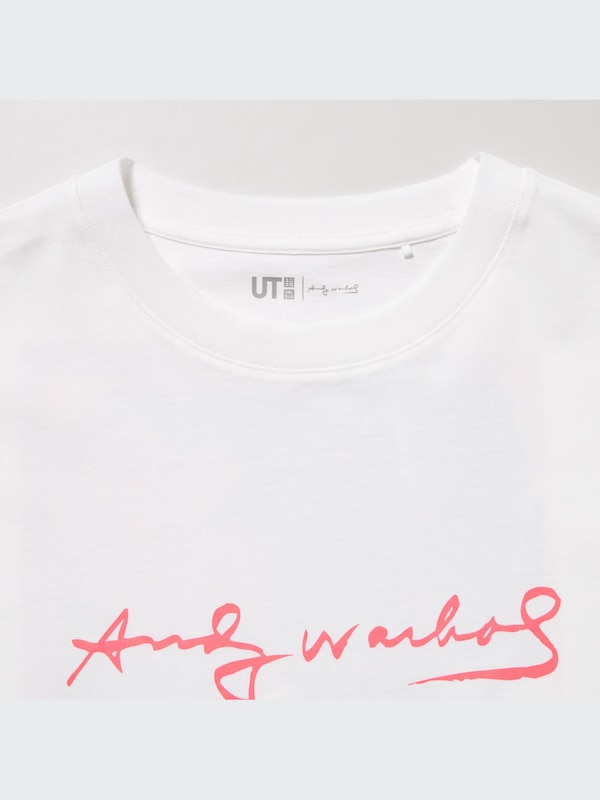 アンディ・ウォーホル フラワーズ コレクション UT グラフィックTシャツ（半袖・オーバーサイズフィット）