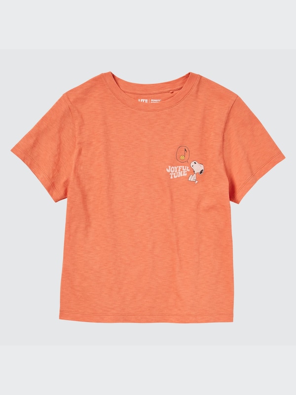 ラブ サンシャイン＆ピーナッツ UT グラフィックTシャツ（半袖・レギュラーフィット・ショート丈）