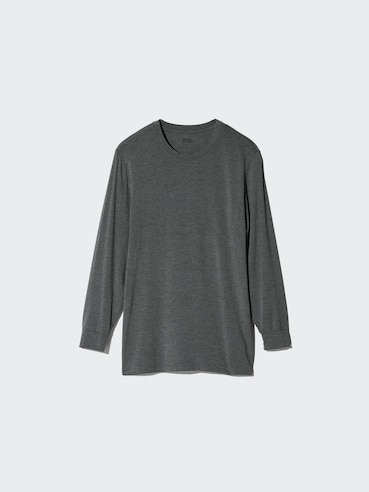 HEATTECH Crew Neck Long Sleeve T-Shirt