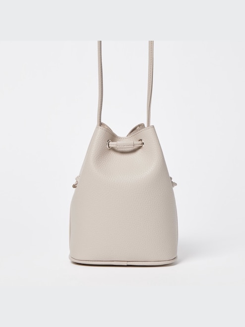 WOMEN'S FAUX LEATHER DRAWSTRING MINI SHOULDER BAG UNIQLO PH