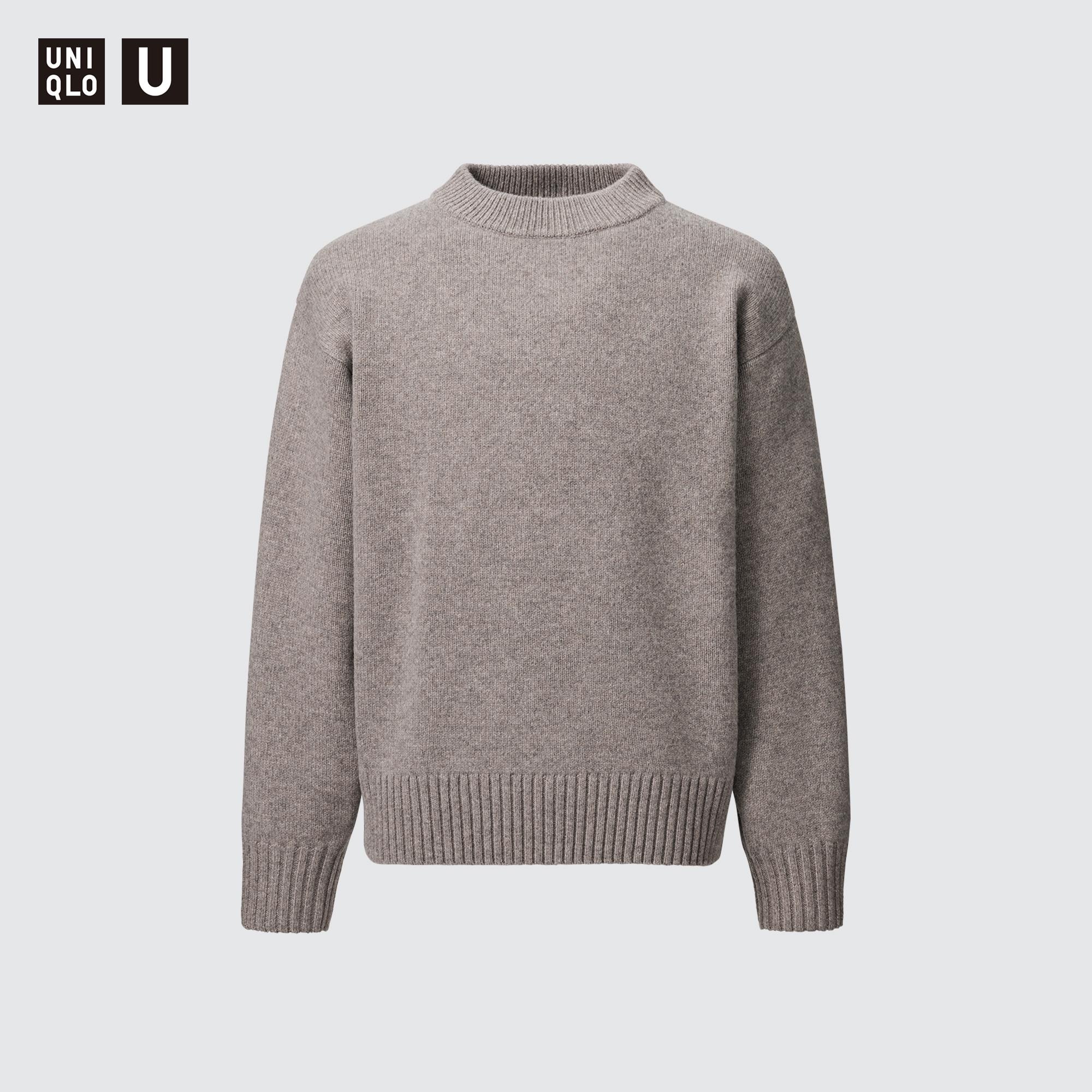 ユニクロUNIQLO U 2023AW\r\nプレミアムラムローゲージセーター