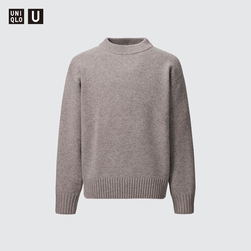 uniqlo mens lambswool sweater