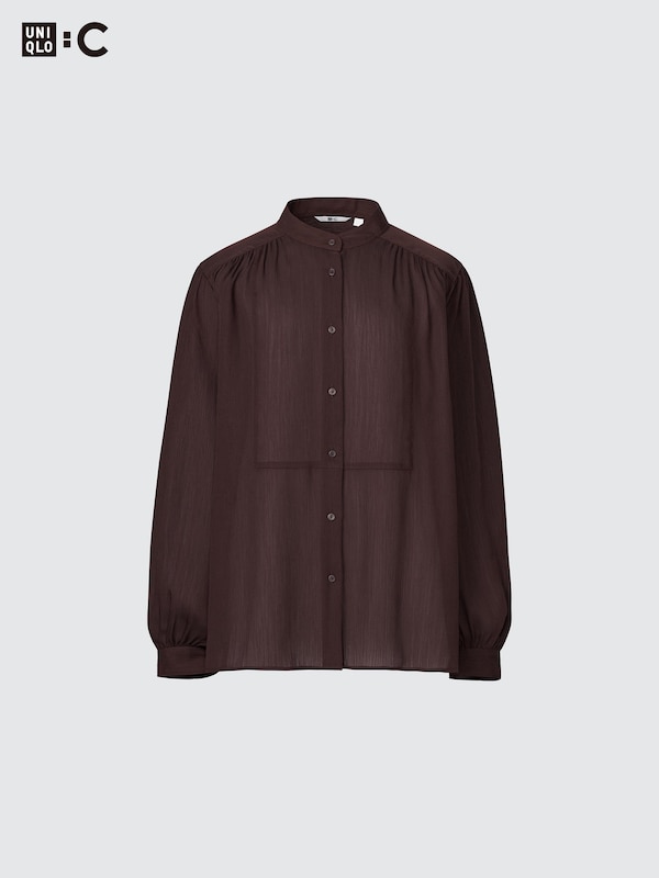 Volume Long Sleeve Blouse