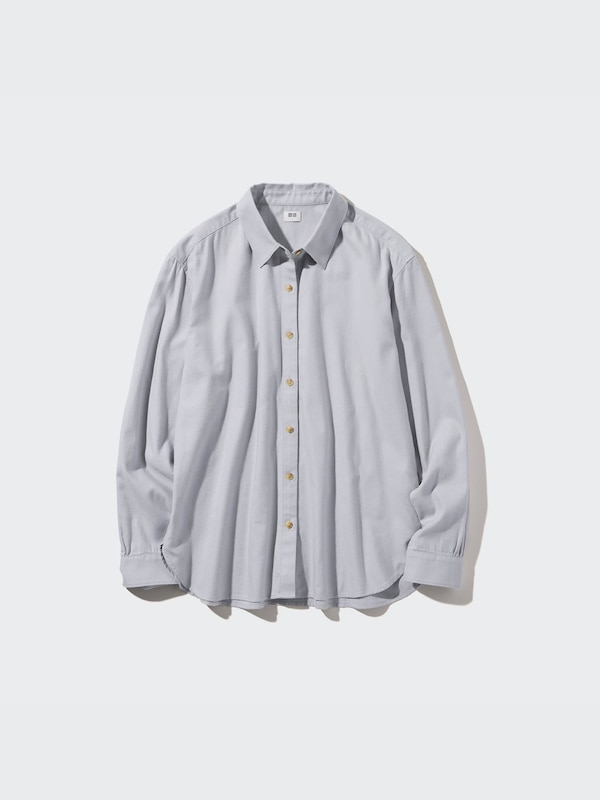 ソフトブラッシュドシャツ（長袖）