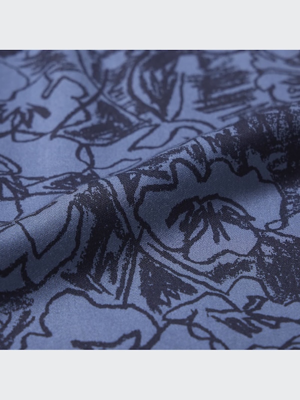 Celana Pendek Rileks Rayon Motif