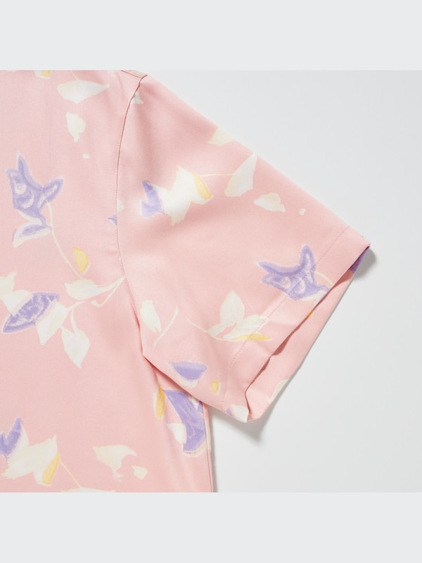 Piyama Satin Lengan Pendek (Celana Panjang)