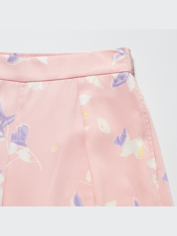 Piyama Satin Lengan Pendek (Celana Panjang)