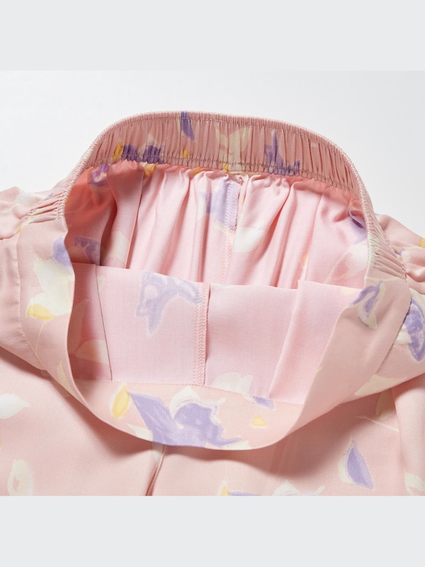 Piyama Satin Lengan Pendek (Celana Panjang)