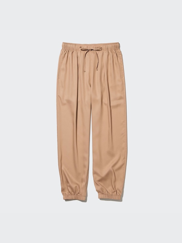 Celana Drape Jogger Satin