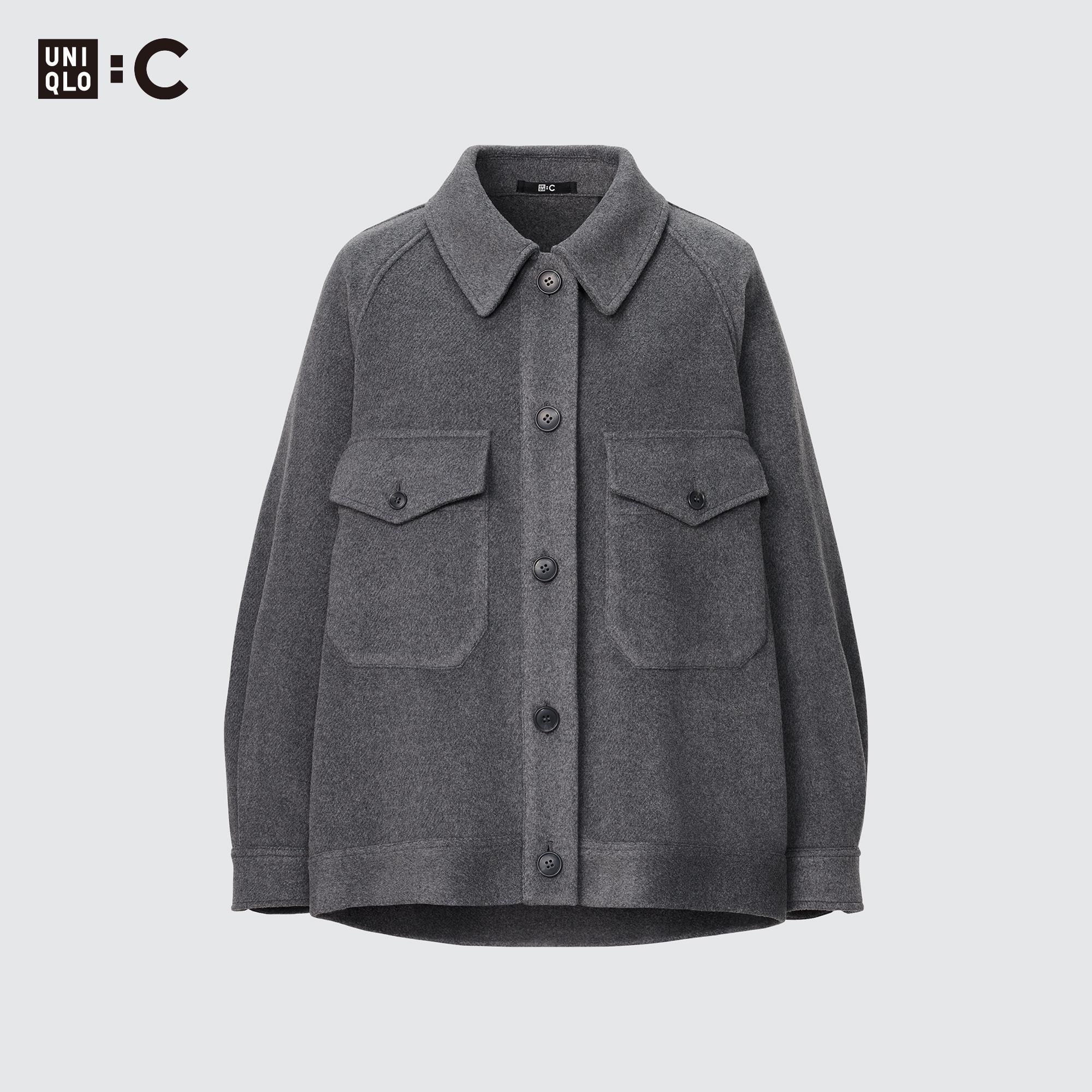 Uniqlo store grey jacket