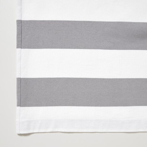 Oversized Striped Half Sleeve T-Shirt