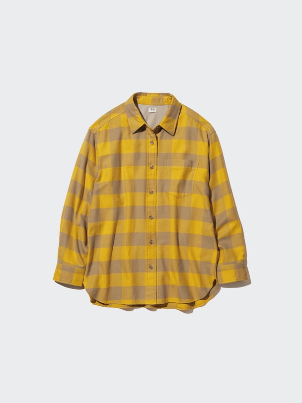 Kemeja Flannel Kotak Lengan Panjang