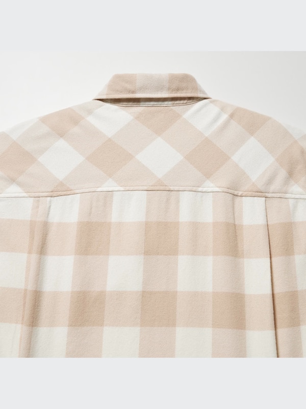 Kemeja Flannel Kotak Lengan Panjang