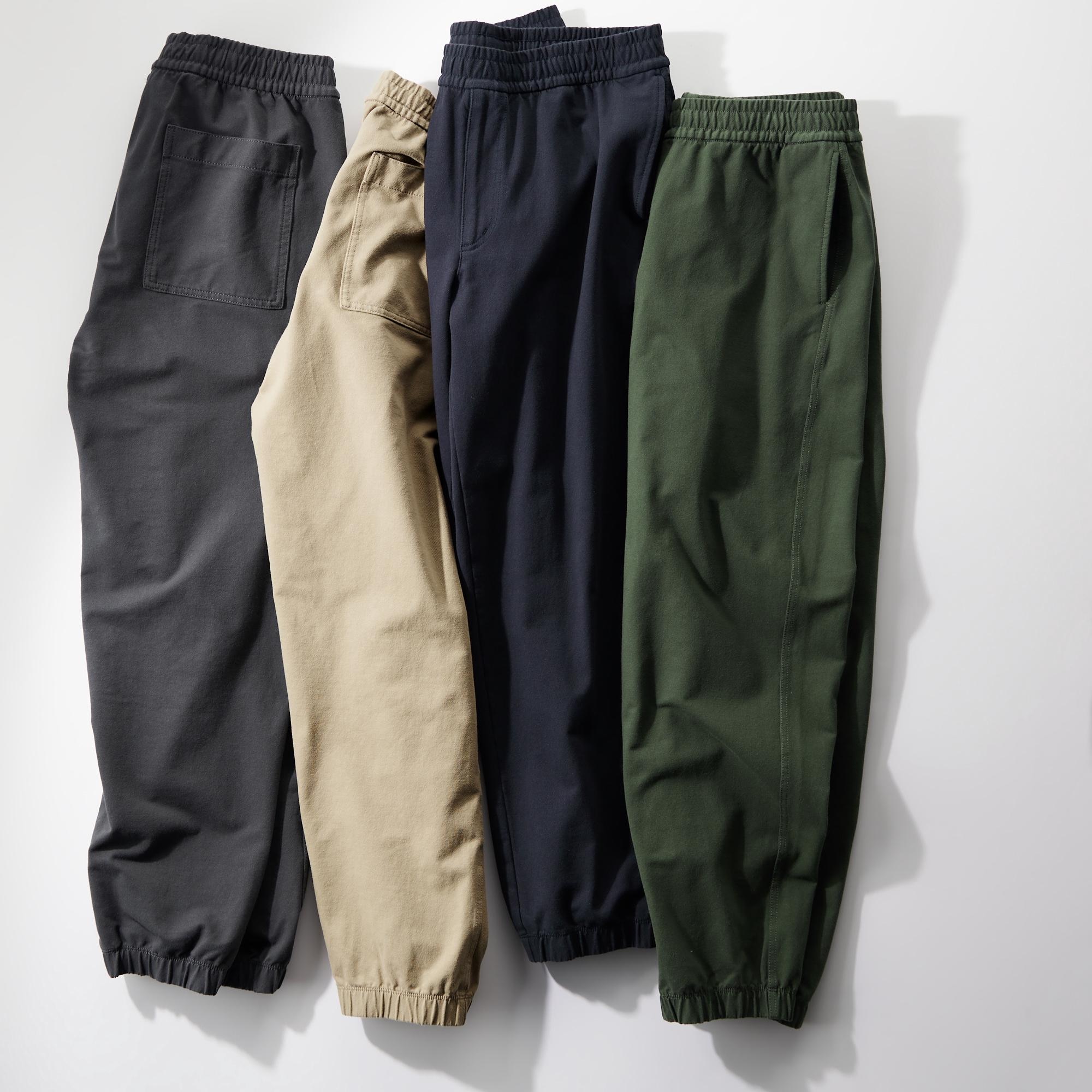 Uniqlo washed sale jersey pants