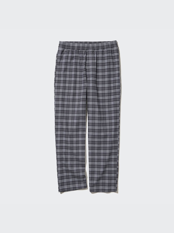 Flannel Easy Ankle Pants