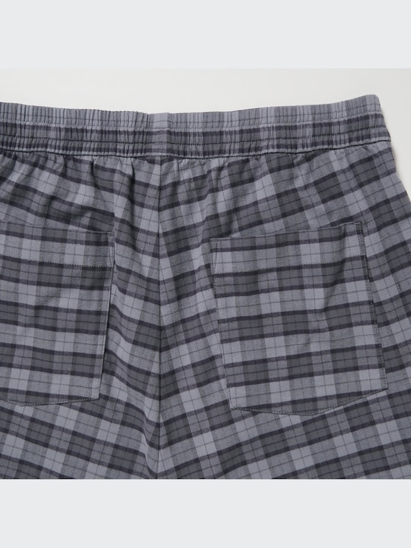 Flannel Easy Ankle Pants