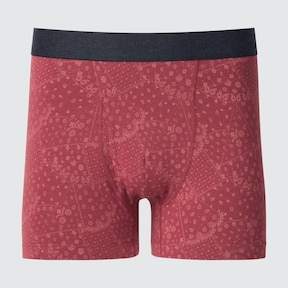 WOVEN SMALL PATTERNED TRUNKS