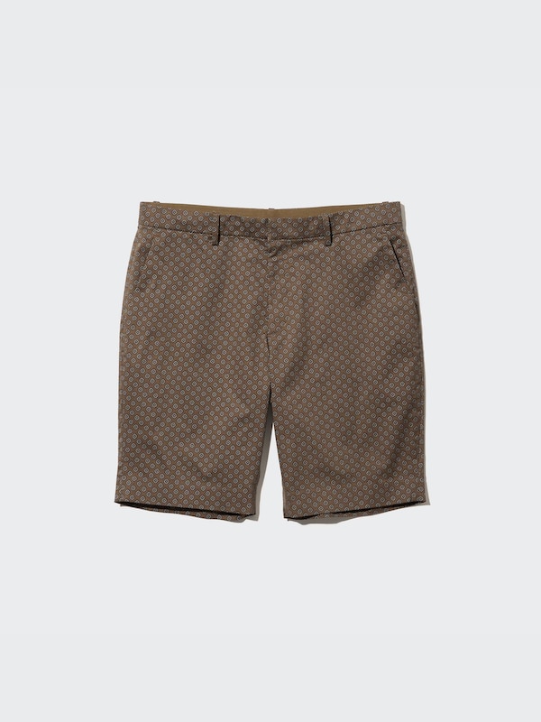 Celana Pendek Stretch Slim Fit Motif